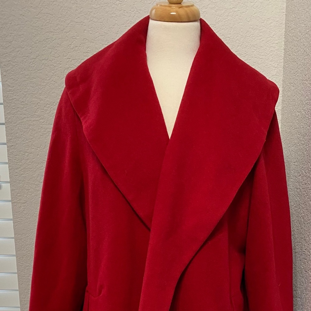 Vintage Bruckner’s Red Car Coat